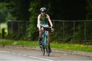 27 May 2018; Iarlaith O' Brien, from Drumshambo, Co. Leitrim, competing in the Duathlon during Day 2 of the Aldi Community Games May Festival, which saw over 3,500 children take part in a fun-filled weekend at University of Limerick from 26th to 27th May. Photo by Diarmuid Greene/Sportsfile