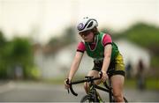 27 May 2018; Shauna Finn from Abbeyfeale, Co. Limerick, competing in the Duathlon during Day 2 of the Aldi Community Games May Festival, which saw over 3,500 children take part in a fun-filled weekend at University of Limerick from 26th to 27th May.  Photo by Diarmuid Greene/Sportsfile
