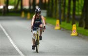 27 May 2018; Saoirse Kelly from Roscrea, Co. Tipperary, competing in the Duathlon during Day 2 of the Aldi Community Games May Festival, which saw over 3,500 children take part in a fun-filled weekend at University of Limerick from 26th to 27th May. Photo by Diarmuid Greene/Sportsfile