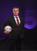 28 May 2018; Stephen Rochford, Mayo manager and AIB employee, is pictured at AIB’s announcement of the 5-year extension of their sponsorship which is Backing Club and County. AIB’s GAA sponsorship includes the GAA All-Ireland Senior Football Championship, AIB Club Championships and the AIB Camogie Club Championships.   AIB is proud to be a partner of the GAA for 27 years, now backing Club and County for a fourth consecutive year. AIB’s partnership with the GAA is reflective of the belief that ‘Club Fuels County’.  For exclusive content and to see why AIB is backing Club and County follow us @AIB_GAA on Twitter, Instagram, Snapchat, Facebook and AIB.ie/GAA. Photo by Sam Barnes/Sportsfile