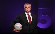 28 May 2018; Stephen Rochford, Mayo manager and AIB employee, is pictured at AIB’s announcement of the 5-year extension of their sponsorship which is Backing Club and County. AIB’s GAA sponsorship includes the GAA All-Ireland Senior Football Championship, AIB Club Championships and the AIB Camogie Club Championships.   AIB is proud to be a partner of the GAA for 27 years, now backing Club and County for a fourth consecutive year. AIB’s partnership with the GAA is reflective of the belief that ‘Club Fuels County’.  For exclusive content and to see why AIB is backing Club and County follow us @AIB_GAA on Twitter, Instagram, Snapchat, Facebook and AIB.ie/GAA. Photo by Sam Barnes/Sportsfile