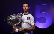 28 May 2018; Born for Ballymun Kickhams, bred for Dublin, James McCarthy, AIB employee is pictured at AIB’s announcement of the 5-year extension of their sponsorship which is Backing Club and County. AIB’s GAA sponsorship includes the GAA All-Ireland Senior Football Championship, AIB Club Championships and the AIB Camogie Club Championships.   AIB is proud to be a partner of the GAA for 27 years, now backing Club and County for a fourth consecutive year. AIB’s partnership with the GAA is reflective of the belief that ‘Club Fuels County’.  For exclusive content and to see why AIB is backing Club and County follow us @AIB_GAA on Twitter, Instagram, Snapchat, Facebook and AIB.ie/GAA. Photo by Sam Barnes/Sportsfile