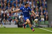 26 May 2018; James Lowe of Leinster during the Guinness PRO14 Final between Leinster and Scarlets at the Aviva Stadium in Dublin. Photo by Ramsey Cardy/Sportsfile