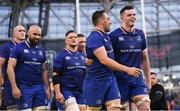 26 May 2018; Jack Conan and James Ryan of Leinster following their victory in the Guinness PRO14 Final between Leinster and Scarlets at the Aviva Stadium in Dublin. Photo by Ramsey Cardy/Sportsfile