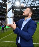 26 May 2018; Robbie Henshaw of Leinster following their victory in the Guinness PRO14 Final between Leinster and Scarlets at the Aviva Stadium in Dublin. Photo by Ramsey Cardy/Sportsfile