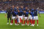 28 May 2018; The France team prior to the International Friendly match between France and Republic of Ireland at Stade de France in Paris, France. Photo by Seb Daly/Sportsfile