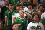28 May 2018; A Republic of Ireland supporter reacts during the International Friendly match between France and Republic of Ireland at Stade de France in Paris, France. Photo by Stephen McCarthy/Sportsfile