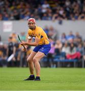 27 May 2018; Peter Duggan of Clare scores a point, from a free, during the Munster GAA Hurling Senior Championship Round 2 match between Clare and Waterford at Cusack Park in Ennis, Co Clare. Photo by Ray McManus/Sportsfile