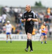 27 May 2018;  Referee John McCormack during the Electric Ireland Munster GAA Hurling Minor Championship Round 2 match between Clare and Waterford at Cusack Park in Ennis, Co Clare. Photo by Ray McManus/Sportsfile