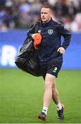 28 May 2018; Republic of Ireland GPS Analyst Sean McCullagh prior to the International Friendly match between France and Republic of Ireland at Stade de France in Paris, France. Photo by Stephen McCarthy/Sportsfile
