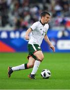 28 May 2018; Seamus Coleman of Republic of Ireland during the International Friendly match between France and Republic of Ireland at Stade de France in Paris, France. Photo by Seb Daly/Sportsfile