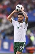 28 May 2018; Derrick Williams of Republic of Ireland during the International Friendly match between France and Republic of Ireland at Stade de France in Paris, France. Photo by Stephen McCarthy/Sportsfile