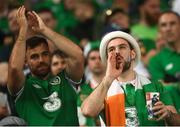 28 May 2018; Republic of Ireland supporters during the International Friendly match between France and Republic of Ireland at Stade de France in Paris, France. Photo by Stephen McCarthy/Sportsfile