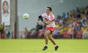 27 May 2018; Christopher McKaigue of Derry during the Ulster GAA Football Senior Championship Quarter-Final match between Derry and Donegal at Celtic Park in Derry. Photo by Oliver McVeigh/Sportsfile