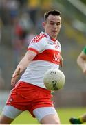 27 May 2018; Liam McGoldrick of Derry during the Ulster GAA Football Senior Championship Quarter-Final match between Derry and Donegal at Celtic Park in Derry. Photo by Oliver McVeigh/Sportsfile