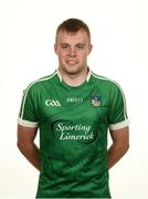 29 May 2018; Mikey Morrissey of Limerick. Limerick Football Squad Portraits 2018 at Mick Neville Park in Rathkeale, Co. Limerick. Photo by Diarmuid Greene/Sportsfile