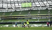 30 May 2018; Rebecca McGarry of Broadford Utd AFC, Co Limerick, in action during the Aviva Soccer Sisters Finals at the Aviva Stadium in Dublin. Photo by David Fitzgerald/Sportsfile