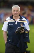 26 May 2018; Antrim manager Lenny Harbinson during the Ulster GAA Football Senior Championship Quarter-Final match between Down and Antrim at Pairc Esler in Newry, Down. Photo by Oliver McVeigh/Sportsfile