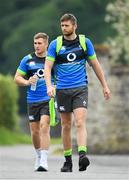 31 May 2018; Ross Byrne, right, and Jordan Larmour during Ireland squad training at Carton House in Maynooth, Co. Kildare. Photo by Ramsey Cardy/Sportsfile