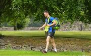 31 May 2018; Jonathan Sexton arrives for Ireland squad training at Carton House in Maynooth, Co. Kildare. Photo by Ramsey Cardy/Sportsfile
