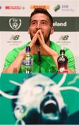 31 May 2018; Matt Doherty during a Republic of Ireland press conference at the FAI National Training Centre in Abbotstown, Dublin. Photo by Stephen McCarthy/Sportsfile