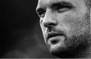 31 May 2018; (EDITORS NOTE: Image has been converted to black and white.) Tadhg Beirne during Ireland squad training at Carton House in Maynooth, Co. Kildare. Photo by Ramsey Cardy/Sportsfile