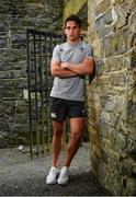 31 May 2018; Joey Carbery poses for a portrait following an Ireland press conference at Carton House in Maynooth, Co. Kildare. Photo by Ramsey Cardy/Sportsfile