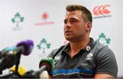 31 May 2018; CJ Stander during an Ireland press conference at Carton House in Maynooth, Co. Kildare. Photo by Ramsey Cardy/Sportsfile