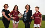 31 May 2018; Pictured from left, Sue Callanan, Community Credit Union Business Development Manager, Aine Harrion from St. Oliver Plunkett Eoghan Ruadh GAA Club, Maureen Brogan, Community Credit Union CEO and Conal Doohan from St. Oliver Plunkett Eoghan Ruadh GAA Club at the launch of the club’s new partnership deal with Community Credit Union for the 2018 S.O.P.E.R. (St. Oliver Plunkett Eoghan Ruadh) mini-league and summer camp series. Photo by Eóin Noonan/Sportsfile