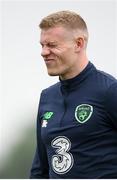 1 June 2018; James McClean during Republic of Ireland training at the FAI National Training Centre in Abbotstown, Dublin. Photo by Stephen McCarthy/Sportsfile