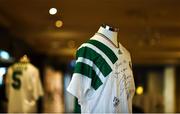 1 June 2018; Republic of Ireland memorabilia on display at the CRISC Player of the Year Awards at  Ballsbridge Hotel, Dublin. Photo by David Fitzgerald/Sportsfile