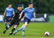 1 June 2018; Gary O'Neill of UCD in action against Darren Murphy of Cobh during the SSE Airtricity League First Division match between UCD and Cobh Ramblers at the UCD Bowl, Dublin. Photo by Eoin Smith/Sportsfile