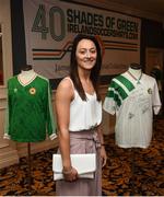 1 June 2018; Republic of Ireland Women's National Team senior player Megan Campbell in attendance during the CRISC Player of the Year Awards at  Ballsbridge Hotel, Dublin. Photo by David Fitzgerald/Sportsfile