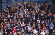1 June 2018; Dundalk supporters celebrate a goal during the SSE Airtricity League Premier Division match between Shamrock Rovers and Dundalk at Tallaght Stadium in Dublin. Photo by Stephen McCarthy/Sportsfile