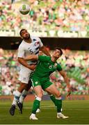 2 June 2018; Callum O'Dowda of Republic of Ireland in action against Cameron Carter-Vickers of United States during the International Friendly match between Republic of Ireland and the United States at the Aviva Stadium in Dublin. Photo by Stephen McCarthy/Sportsfile