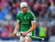 2 June 2018; Kyle Hayes of Limerick celebrates scoring the equalising point late in the game during the Munster GAA Hurling Senior Championship Round 3 match between Cork and Limerick at Páirc Uí Chaoimh in Cork. Photo by Piaras Ó Mídheach/Sportsfile