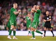 2 June 2018; Jonathan Walters of Republic of Ireland reacts during the International Friendly match between Republic of Ireland and the United States at the Aviva Stadium in Dublin. Photo by Stephen McCarthy/Sportsfile