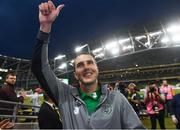 2 June 2018; John O'Shea of Republic of Ireland acknowledges the crowd after the International Friendly match between Republic of Ireland and the United States at the Aviva Stadium in Dublin. Photo by Stephen McCarthy/Sportsfile