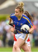 2 June 2018; Samantha Lambert of Tipperary in action against Eimear Scally of Cork during the TG4 Munster Senior Ladies Football Championship semi-final between Tipperary and Cork at Ardfinnan, Tipperary. Photo by Matt Browne/Sportsfile