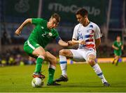 2 June 2018; Seamus Coleman of Republic of Ireland and Luca de la Torre of United States during the International Friendly match between Republic of Ireland and the United States at the Aviva Stadium in Dublin. Photo by Stephen McCarthy/Sportsfile