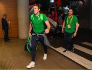 2 June 2018; Colin Doyle of Republic of Ireland arrives prior to the International Friendly match between Republic of Ireland and the United States at the Aviva Stadium in Dublin. Photo by Stephen McCarthy/Sportsfile