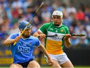 3 June 2018; Paul Ryan of Dublin in action against David O’Toole Greene of Offaly during the Leinster GAA Hurling Senior Championship Round 4 match between Dublin and Offaly at Parnell Park, Dublin. Photo by Seb Daly/Sportsfile