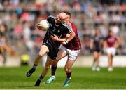 3 June 2018; Charles Harrison of Sligo in action against Eamonn Brannigan of Galway during the Connacht GAA Football Senior Championship semi-final match between Galway and Sligo at Pearse Stadium, Galway. Photo by Eóin Noonan/Sportsfile
