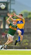 3 June 2018; Kieran Malone of Clare in action against Gavin White of Kerry during the Munster GAA Football Senior Championship semi-final match between Kerry and Clare at Fitzgerald Stadium in Killarney, Kerry. Photo by Matt Browne/Sportsfile