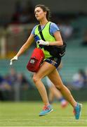 3 June 2018; Tipperary physio Lauren Guilfoyle during the Munster GAA Minor Hurling Championship Round 3 match between Waterford and Tipperary at Gaelic Grounds in Limerick. Photo by Piaras Ó Mídheach/Sportsfile