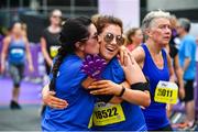 3 June 2018; Louisa Lyons, left, and her daughter Nadine, from Cavan, celebrate following the 2018 Vhi Women’s Mini Marathon. 30,000 women from all over the country took to the streets of Dublin to run, walk and jog the 10km route, raising much needed funds for hundreds of charities around the country. www.vhiwomensminimarathon.ie Photo by Sam Barnes/Sportsfile