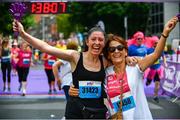3 June 2018; Participants Elaine Dalton and Sharon Hyland from Finglas, Co. Dublin, following the 2018 Vhi Women’s Mini Marathon. 30,000 women from all over the country took to the streets of Dublin to run, walk and jog the 10km route, raising much needed funds for hundreds of charities around the country. www.vhiwomensminimarathon.ie Photo by Sam Barnes/Sportsfile