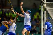 3 June 2018; Austin Gleeson of Waterford catches the ball in the square, the umpires ruled the ball had crossed the line and awarded the goal, during the Munster GAA Senior Hurling Championship Round 3 match between Waterford and Tipperary at the Gaelic Grounds, Limerick. Photo by Piaras Ó Mídheach/Sportsfile