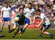 3 June 2018; Ruairi Corrigan of Fermanagh in action during the Ulster GAA Football Senior Championship Semi-Final match between Fermanagh and Monaghan at Healy Park in Omagh, Co Tyrone.Photo by Philip Fitzpatrick/Sportsfile