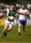 3 June 2018; Ryan Jones of Fermanagh in action against Dermot McArdle of Monaghan during the Ulster GAA Football Senior Championship Semi-Final match between Fermanagh and Monaghan at Healy Park in Omagh, Co Tyrone. Photo by Philip Fitzpatrick/Sportsfile